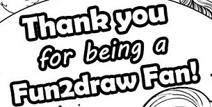 Suggestion: Fun2draw fifth year anniversary coloring page gift