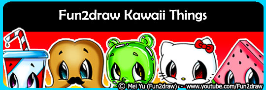 Learn to draw kawaii things, like food, make up, and other things.