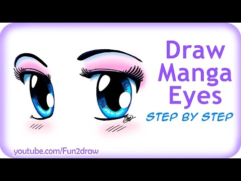 Learn how to draw eyes for your anime/manga characters!