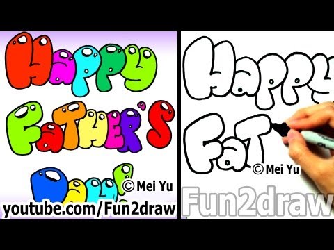 Learn to draw balloon words for your father!