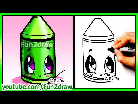 Mei Yu shows you how to draw a crayon in this drawing tutorial.
