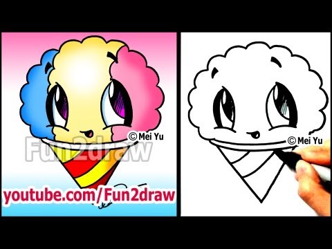 Mei Yu teaches you how to draw a snow cone cute and easy in this art video.