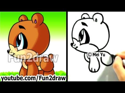 Learn how to draw a bear step by step!
