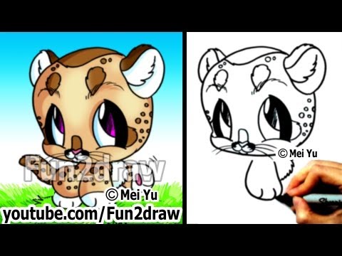Mei Yu shows you how to draw a mountain lion in this drawing video!